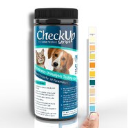 CheckUP Urine Testing Strips for 10 Parameters Dog & Cat 50pk