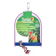 Birdie Cement Swing with Acrylic Frame  