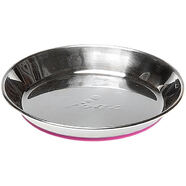 Rogz Anchovy Stainless Steel Cat Bowl Pink