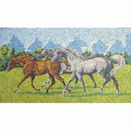 Coirmat Running Horses