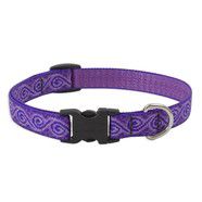 Lupine 13-22 Medium Dog Collar Jelly Roll 3/4 inch thick, Adjustable 13-22 inches