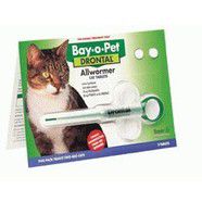 Drontal 4kg Cat Tablet 2 pack with Applicator