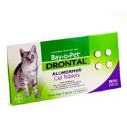 Drontal cat 4kg pack of 4