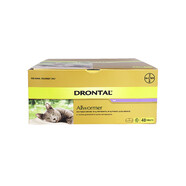 Drontal Cat Ellipsoid 4kg pack of 48 tablets