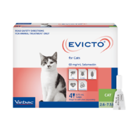Evicto Spot On for Cats 2.6-7.5kg - 4 pack