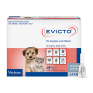 Evicto Spot On for Puppies and Kittens up to 2.5kg - 4 pack