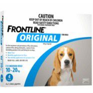 Frontline Original Medium Dog 4pk