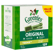 Greenies Teenies Value pack 1kg approx 130 treats per pack