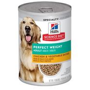 Hills Science Diet Light Adult Perfect Weight Canned Dog Food 363g x 12 Pack