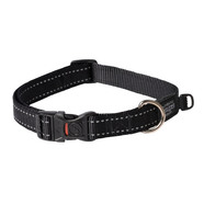 Rogz Classic Extra Large 43-70cm Dog Collar[Colour: Black]