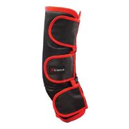 Xtreme  Horse Travel Float Boots Small Black/Red (Set/4)