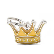 *CLEARANCE* Pet ID Tag Charm Crown 