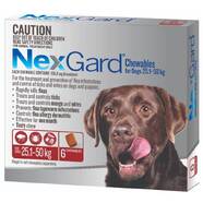 Nexgard Extra Large Dog 25-50kg pack of 6