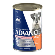 Advance Canine Adult All Breed Chicken Salmon Rice 410g x 12