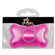 Poop Dispenser Container  Bone With Bling