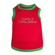 Santa's Yelper Lrg Red TShirt