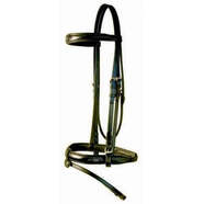 Jeremy and Lord Bling Dressage Bridle Full/black
