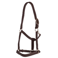 Jeremy and Lord Soft touch Leather Halter w/Adjustable Nose FULL  Brown