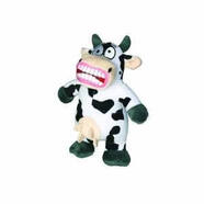 Tuffy MIGHTY TOY JR ANGRY ANIMALS MAD COW 13x7.5cm