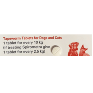 Tapewormer Single Tablet