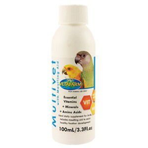 Multivet with moulting aid 1 Litre