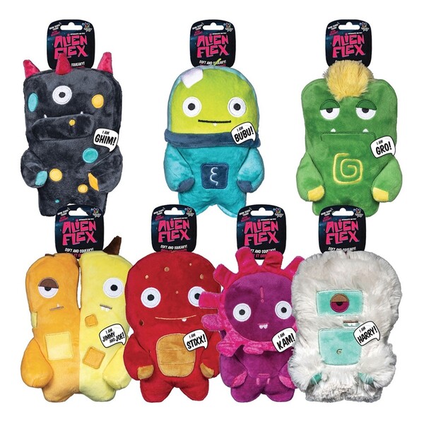 Alien flex shop dog toy review