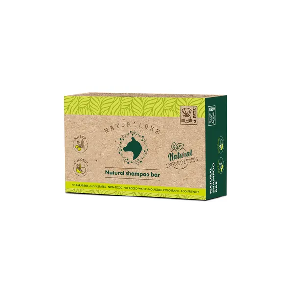 M-Pets Natur'Luxe Natural Shampoo Bar for Dogs 100g