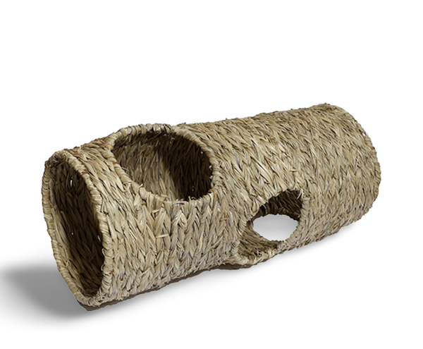 Rosewood Woven Play Tunnel for Small Animals