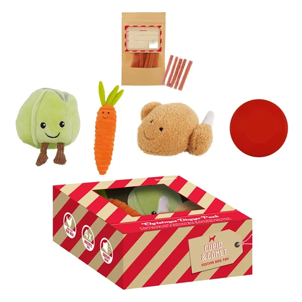Rosewood Christmas Dinner Pack Dog Gift Box