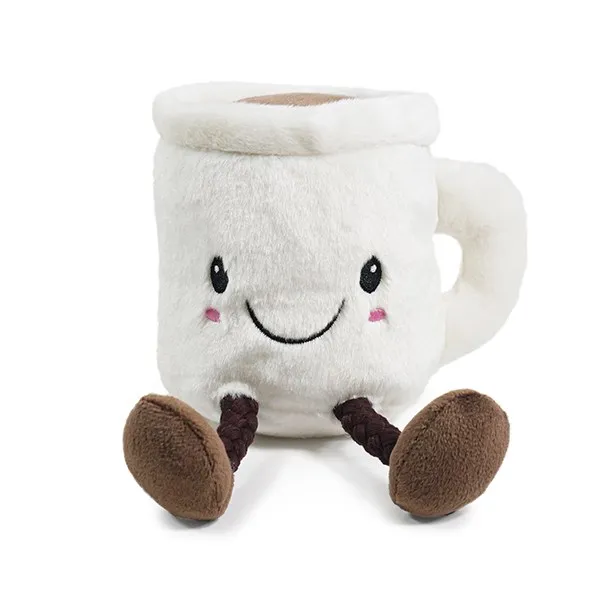 Rosewood Miley Mug Plush Dog Toy