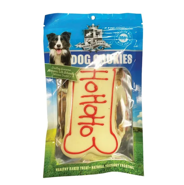 CLEARANCE |Christmas HoHoHo Bone Large–1 Pack BB 30/12/26