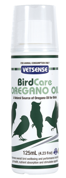 Vetsense Birdcare Oregano Oil 125ml