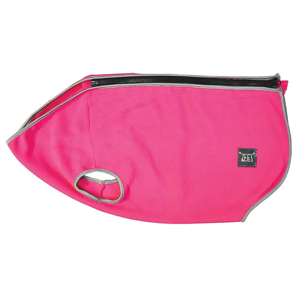 CLEARANCE | Zeez Cozy Fleece Dog Vest Ruby Pink S2 19cm
