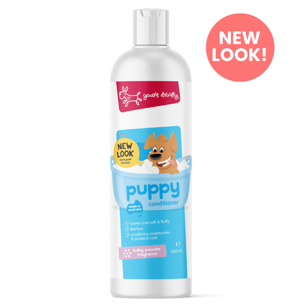 Yours Droolly Puppy Conditioner 500mls - Baby Powder Scent