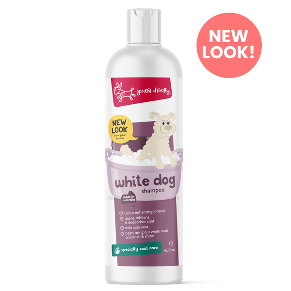 Yours Droolly Shear Magic White Dog Shampoo 500mls