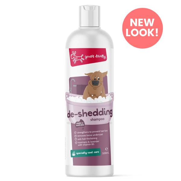 Yours Droolly Shear Magic De-Shedding (Moulting) Shampoo 500mls - Rosemary & Lavender Scent