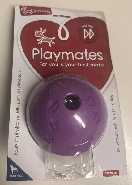 CLEARANCE | Yours Droolly Entertaineze Treat Ball for Large Dogs
