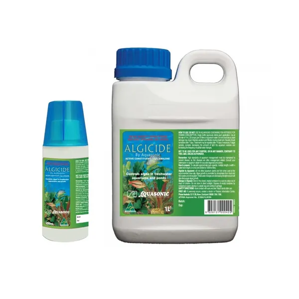 Aquasonic Algicide for Freshwater Aquariums and Ponds