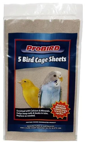 Probird Cage Sheets 5 Pack