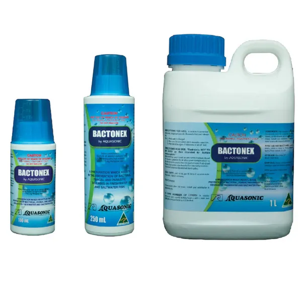 Aquasonic Bactonex Antiseptic Treatment for Fresh and Marine Fish