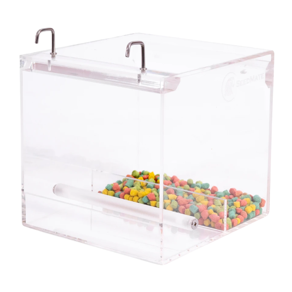 SeedMate™ Acrylic No-Mess Bird Feeder - Small (V2)