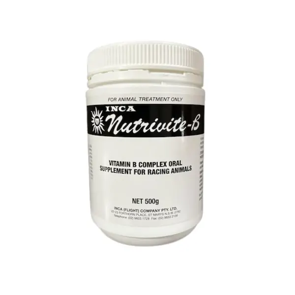 Inca Nutrivite B Vitamin B Complex Oral Supplement for Racing Animals 500g