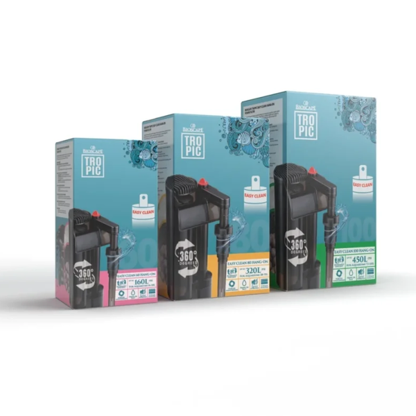 Bioscape Tropic Easy Clean Hang-On Filter for Aquariums