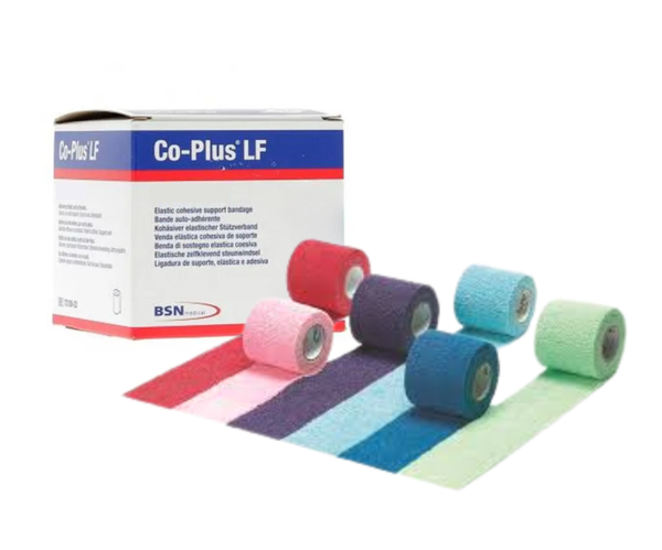 Co-Plus LF Latex Free Cohesive Bandage 7.5cm x 4.5m