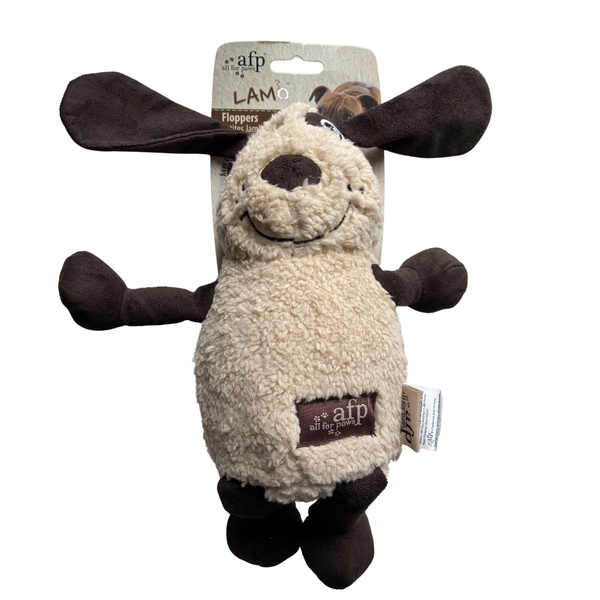 CLEARANCE | AFP Lam Floppers Squeaky Plush Dog Toy 20cm