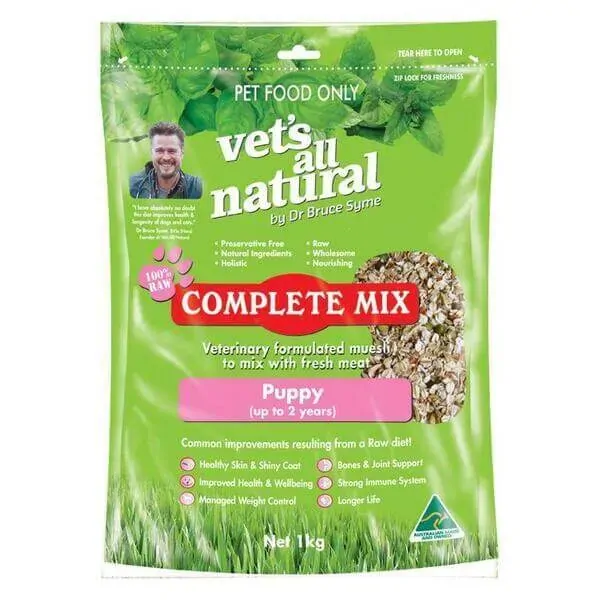 CLEARANCE | Vets All Natural Complete Mix Puppy 5kg