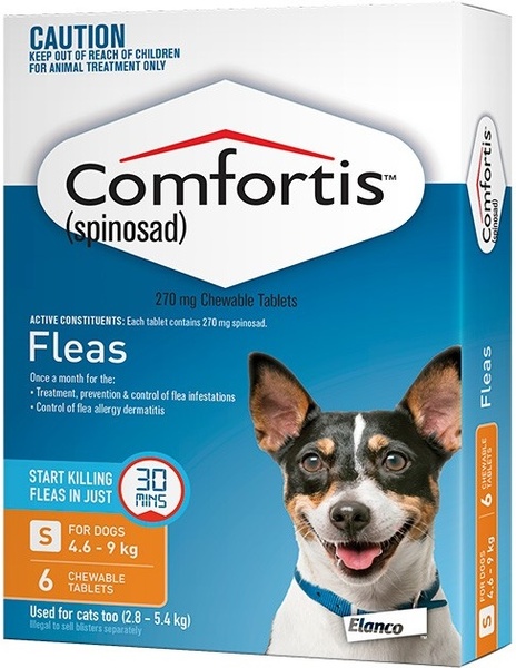 comfortis for small dogs