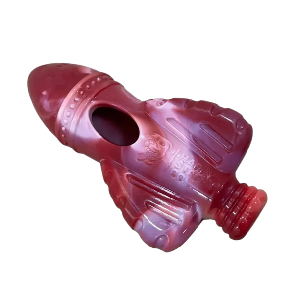 Happy Staffy Co Rocket Tough Treat Dispenser Chew Toy