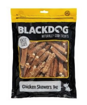 Blackdog Chicken Skewers 1KG