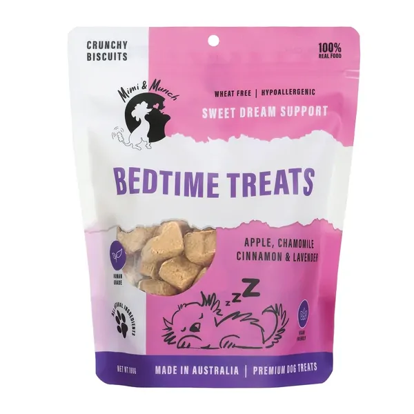 Mimi and Munch Bedtime Treats Dog Treats 180g